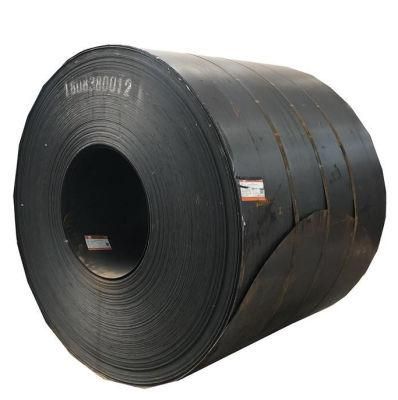 HRC ASTM A283 8mm 10mm Mild Hot Rolled Ms Carbon Black Iron Steel Coil Manufacturing Stock
