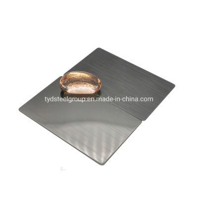 High Quality 3mm Brown Titanium Satin Finished 1219X3048mm Austenitic Stainless Steel Plate