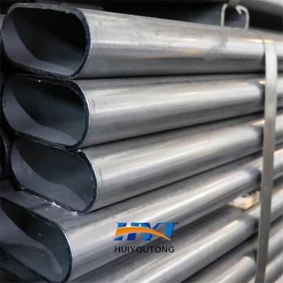 Structure Parts Carbon Steel Pipe ASTM S235 JIS Ss440 ERW Shaped Pipes