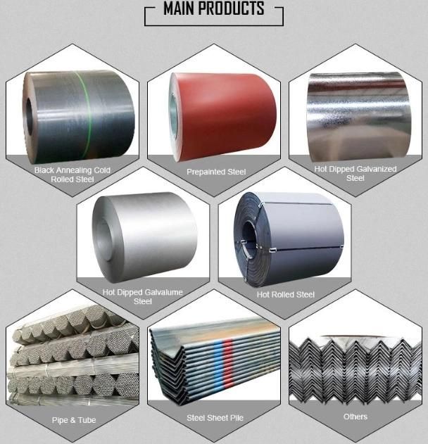 Prepainted Gi Steel Coil PPGI PPGL Color Coated Galvanized Steel Sheet in Coil