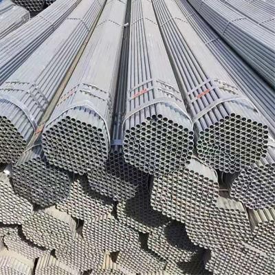 BS 1387 Galvanized Coated Welded 4 Inch Round Steel Gi Pipe