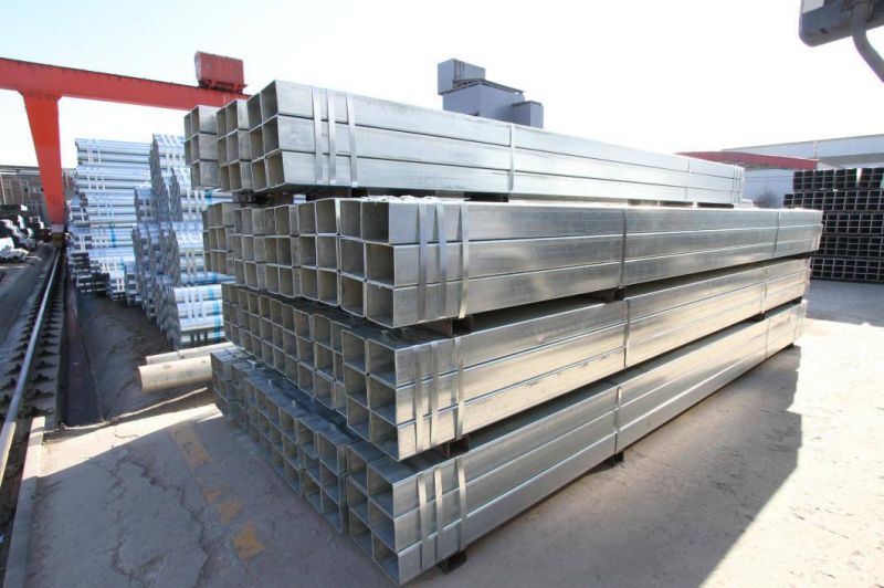 ASTM A53 Mild Galvanized Square Hollow Section Pipe