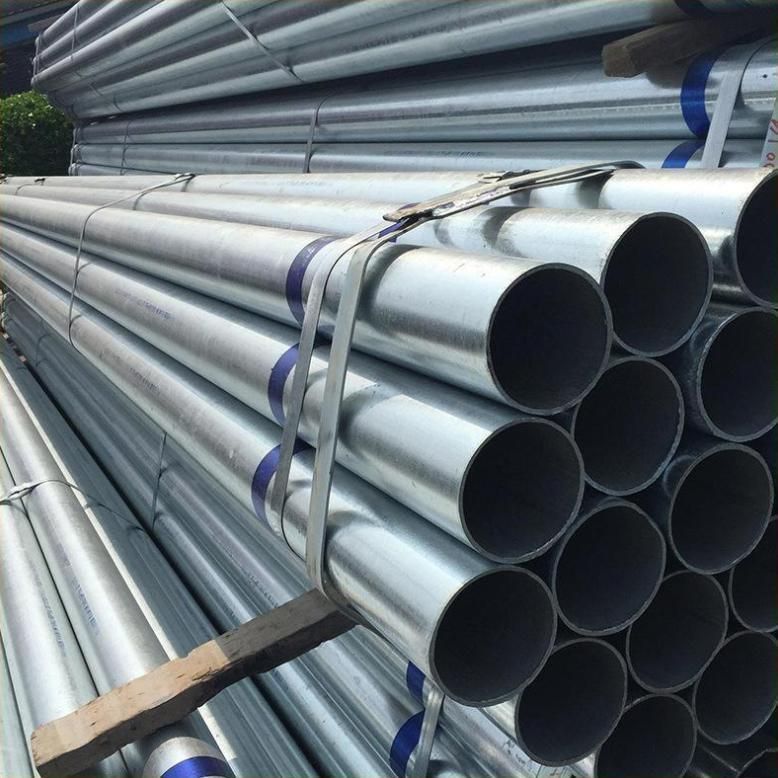 1/2"-24" (20mm-610mm) ASTM JIS DIN GB Standard Galvanized/ERW/Welded/Seamless/Spiral/Stainless/ Steel Pipe for Greenhouse/Scaffolding/Furniture