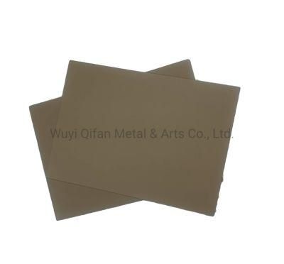 PVC Film Leather Laminated Steel Sheets Board Metal Sideboard Plates