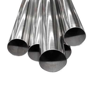 ASTM Ss 201 304 316 Welded Pipes Polished 2b Ba Finish Cold Rolled 304 316 Stainless Steel Round Pipe Manufacturer Mass Stock