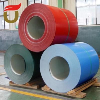 En10142 China AISI Stock 0.3-3mm Building Material Coils Price Color Galvanized PPGI Steel Coil