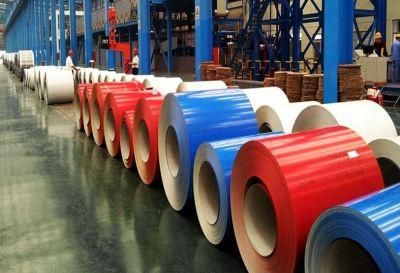 ASTM PPGL Q235 Dx52D Galvanized Prepainted Steel Coils Galvan Color Coated Sheet Roll Sgch Sgc340 6X6FT Colorful Iron Metal