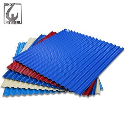 0.23mm Color Coated Corrugated Steel Roofing Sheet