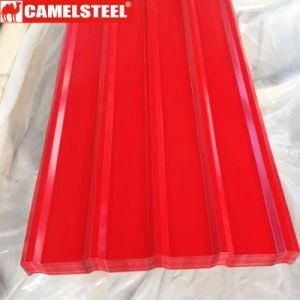 Embossed Galvanized Color Coated Corrugated Roofing Steel Sheet