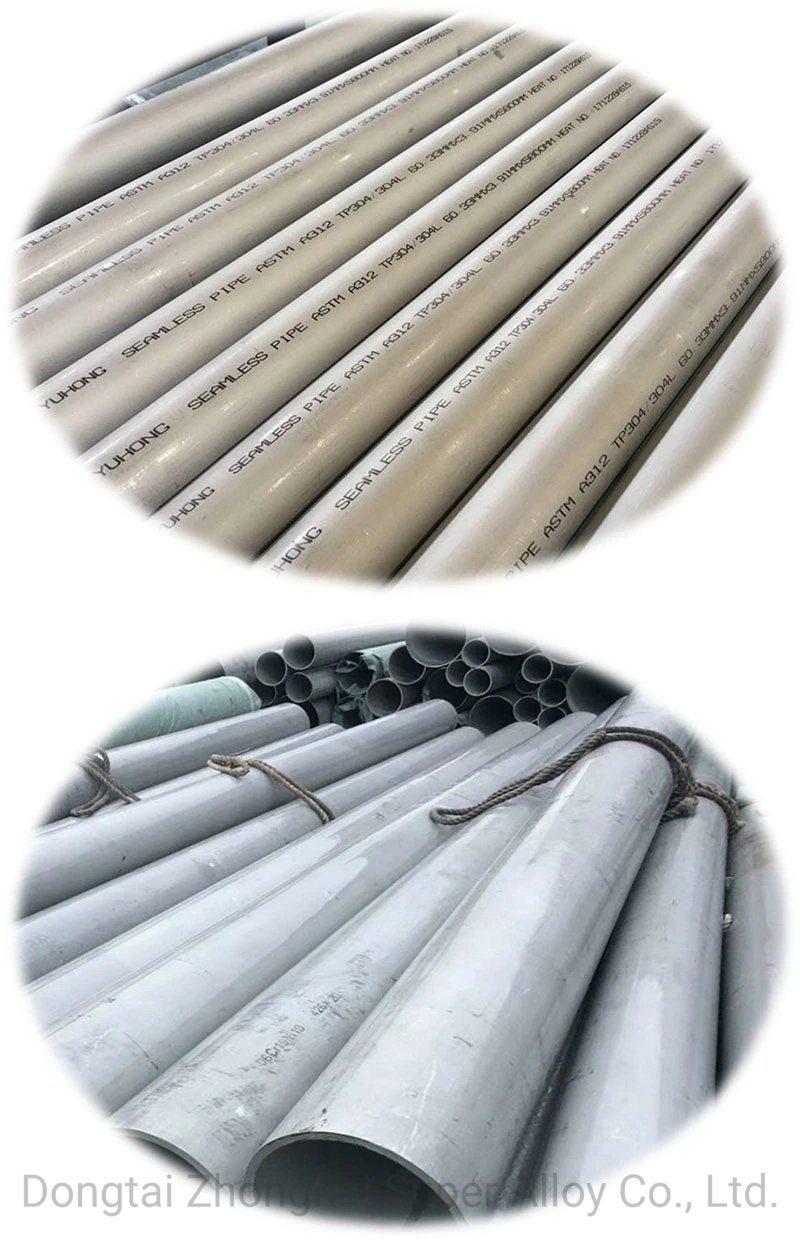 304/304L/316/316L/347/32750/32760/904L A312 A269 A790 A789 Stainless Steel Pipe Seamless Pipe