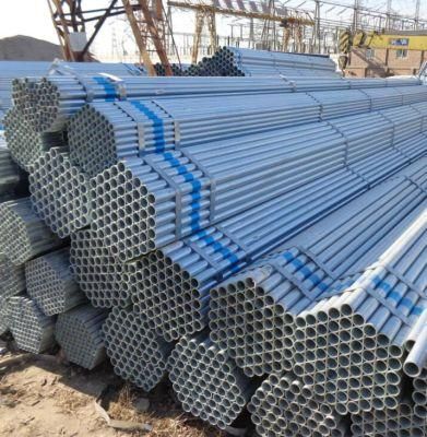 Aluminium Hot Dipped Galvanized Steel Pipe Construction 1.5 Inch Pipe
