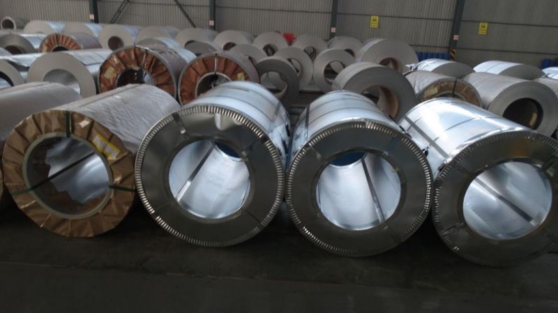 55% Al-Zn Alloy Coated Steel Coil Regular Spangle Used for Automobile Spare Part