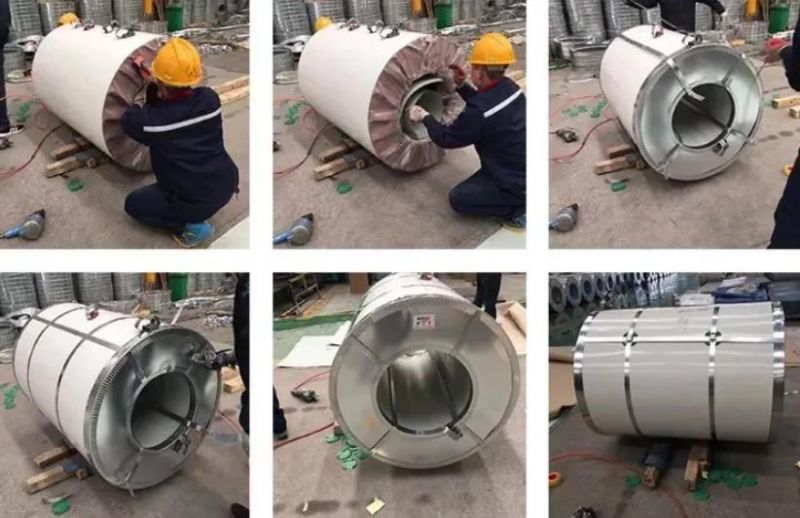 G550/Gi Z275 Galvanized Coated Steel Sheet in Coil / Roll / Strip Zinc-Coating G90 Galvanized Steel Coil