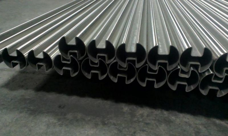 Stainless Steel Slotted Tube for Handrail