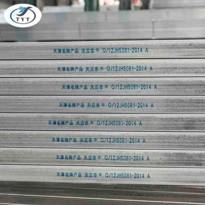 Pre Galvanized Cold Rolled Material Steel Pipe Chinese Manufacture