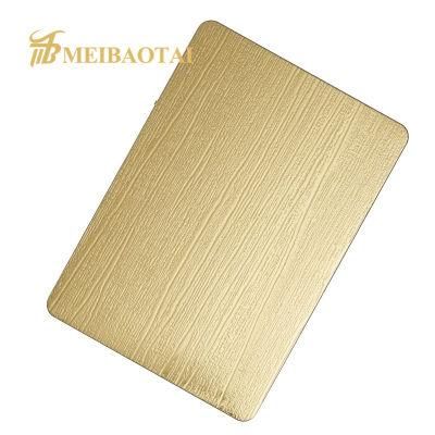 Emboss Stainless Steel Sheets 3D Wall Panel 201 304 Color Stainless Steel Sheet for Kitchen Utensil