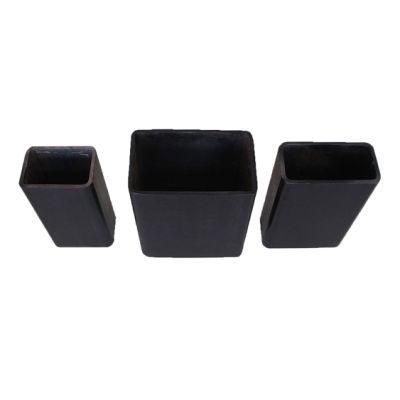 Large Diameter ASTM A500 Carbon Black Square and Rectangular Metal Tubing