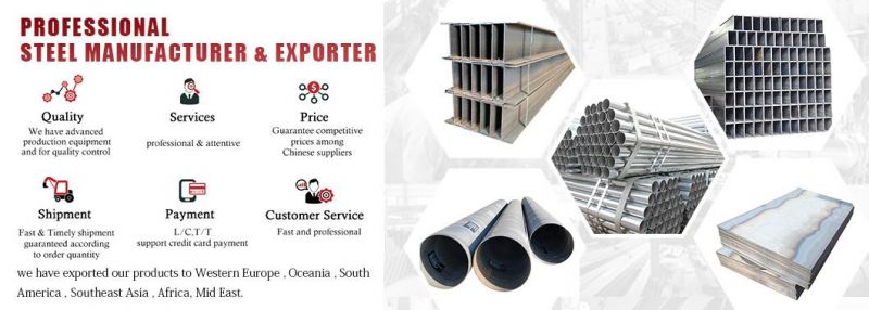 Wholesaler API 5L/A53/A106 Black Panting Bevel Seamless Carbon Steel Pipe Structural Seamless Steel Pipe