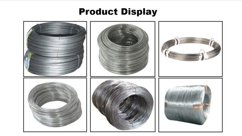 Cold Drawn 201 301 304 316 Stainless Steel Spring Wire Ss Coil Wire Rod
