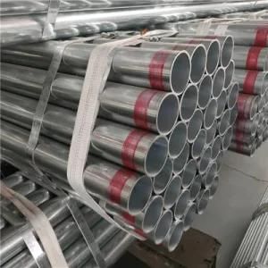 Q195/Q235 Rolled by Galvanized Steel Strip Welded Round Square Galvanized Steel Tube