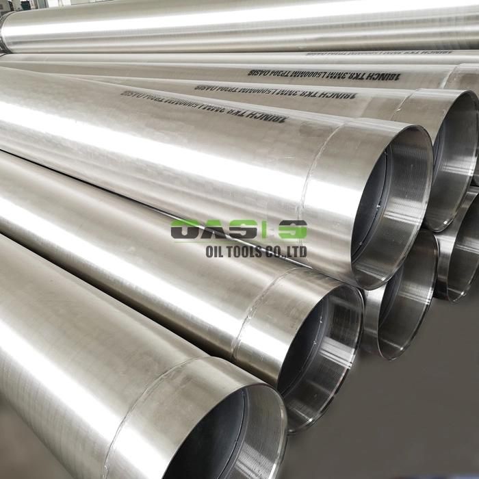 Stainless Steel 316L Seamless Pipe/Tube with Male-Female Thread for Deep Well Drilling