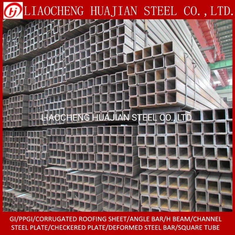Ms Hollow Section Steel Tube ERW Black Steel Square Tube