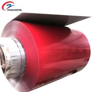 Polyester Color Coated Aluminum Steel Prepaited Galvalume PPGI PPGL Steel Coil for Roofs and Walls