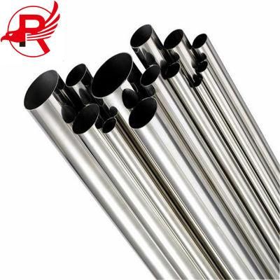 No. 8 Wholesale Inox Manufacturer 201 304 316 Polished Round Stainless Steel Pipe