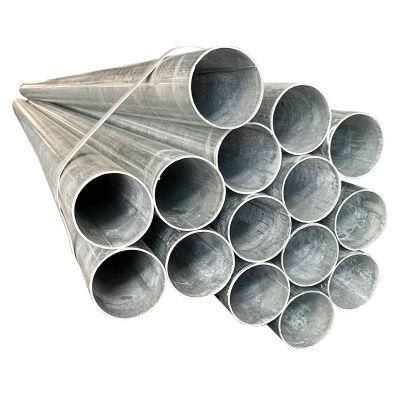 Hot DIP Galvanized Round Steel Tube Pipe Carbon Steel Seamless ERW Sch 40 Pipe