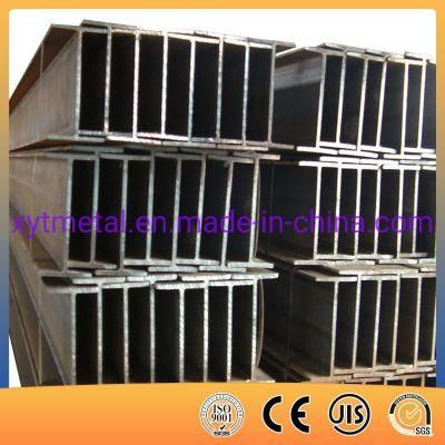 China Supplier Steel Structure Welding H Beam Sizes and Universal Beam Cutting and Drilling Holes / H Beam