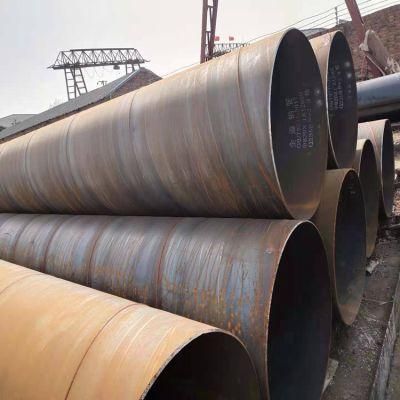 Pipeline Transport SSAW ASTM 106 Carbon Steel Spiral Welded Tube