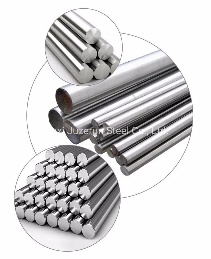 Chinese Factory 201/202/304/316 No. 1 No. 4 Stainless Steel Round Bar