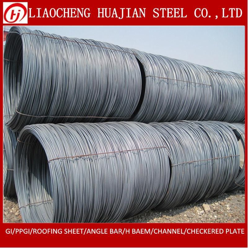 HRB400 HRB500 6mm Deformed Steel Rebar in Coil