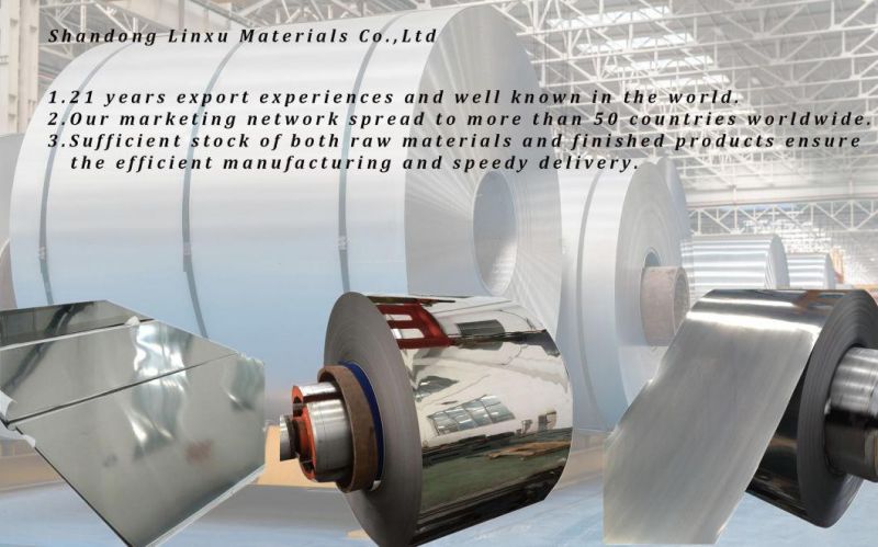 200 300 400 Series Stainless Steel Coil with Mirror Finish