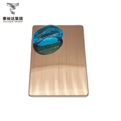 Best-Standard Cold Rolled AISI 316 A240 A480 A554 A276 No. 1 2b Ba No. 4 8K Rose Mirrior Hairline Hl Stainless Steel Sheet
