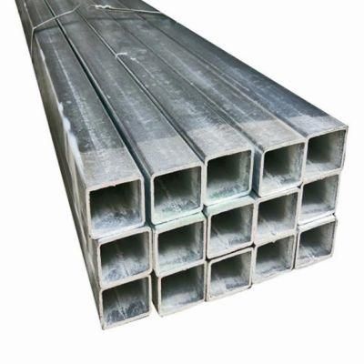 20X20-100X100 Galvanized Rectangular Steel Pipe Galvanized Square Steel Tube