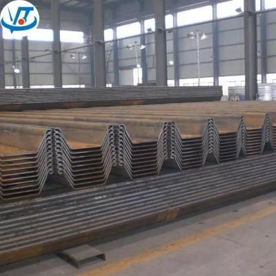 Hot Rolled Steel Sheet Piling for Embankment, Dock, Retaining Walls