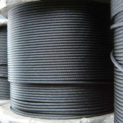 China Manufacturer Galvanized Steel Wire of High Cable Wire Rope 6mm 10mm 25mm
