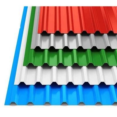 Resin Tile ASTM Metal Galvanized 275g Corrugated Steel Color Sheet for Roofing/Wall