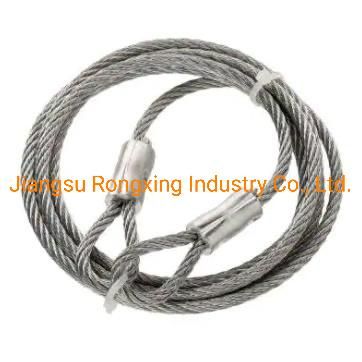 3/4&quot; 6X19 Class Galvanized Wire Rope - 53000 Lbs Breaking Strength