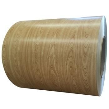 Waterproof Wood Grain Printed PPGI/ PPGL Steel in Coil for Building Material