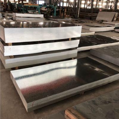 Hot Dipped Gi Plain Metal Sheet 1.2mm Thickness 12 14 16 18 20 22 24 26 28 Gauge Galvanized Steel Sheet for Building Material
