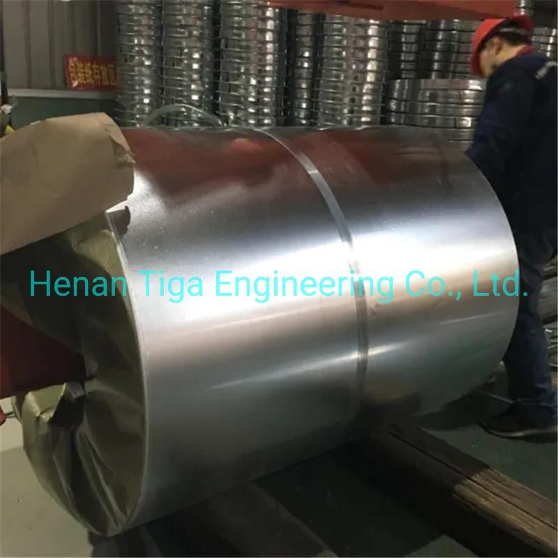 Dx51d China Factory Prime Quality Zinc275g Regular Spangle Hot Dipped Galvanised Steel Coil