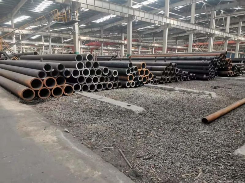 ASME A333 Gr. 6 Q355b 12cr1movg 15crmog Alloy Hot Rolled Steel Pipe Manufacture API-5L Petroleum Drilling Steel Pipe SA106 B X52 Seamless Steel Tube