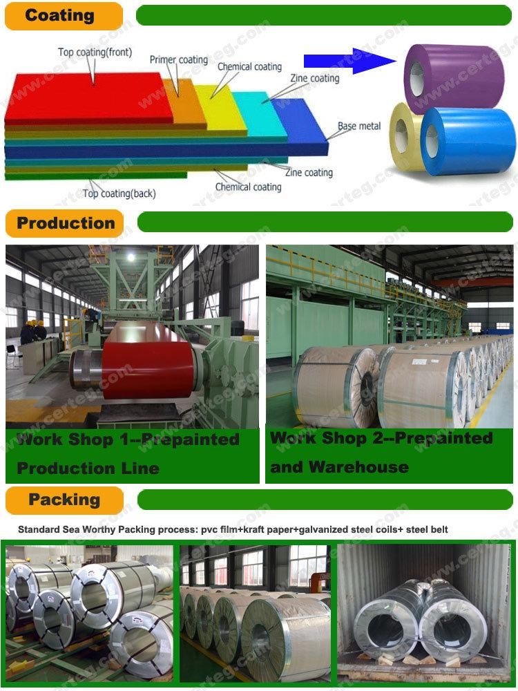 Chinese grass design PPGI galvanized steel coil