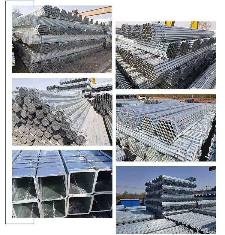 China Supplier 1/ Gi Pipe Price 1.5 Inch 10 Inch Galvanized Schedule 40 Seamless Steel Pipe