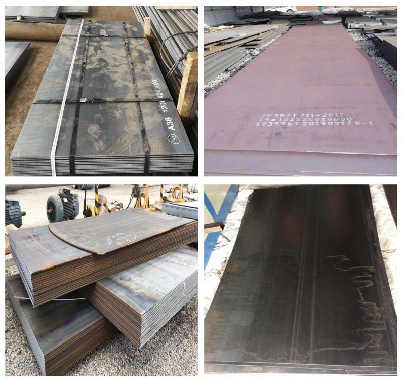 Hot Rolled Q235 Ss400 A36 Metal Mild Carbon Steel Plate