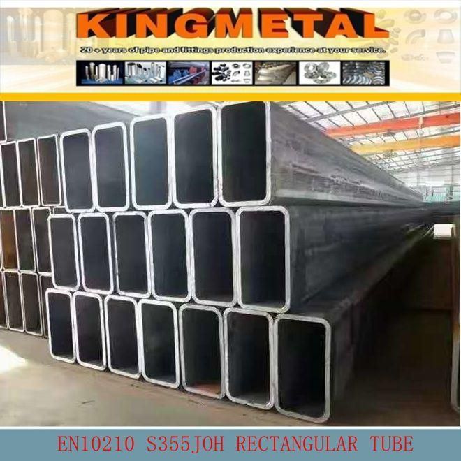 En10219 En10210 Hot Rolled Hollow Square Tube / Hollow Rectangular Tube with S235jrh, S355j2h/S355joh
