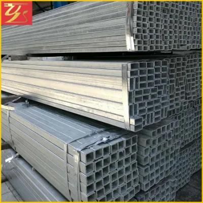 Shs Rhs 40*40 ASTM A36 Carbon Steel Square Pipes Weight Gi Rectangular Tube