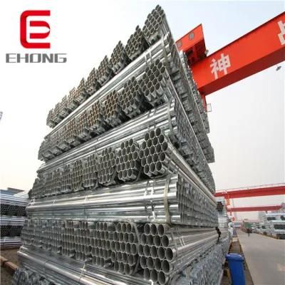 Schedule 40 6 Inch 8 Inch Gi Tube Hot DIP Pre Galvanized Welded Steel Pipe for Construction